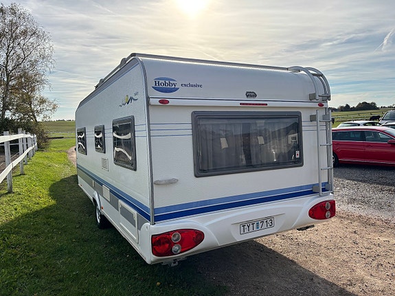 Hobby 560 UFF Exclusive Queensbed Förtält Aircondition 9 of 11