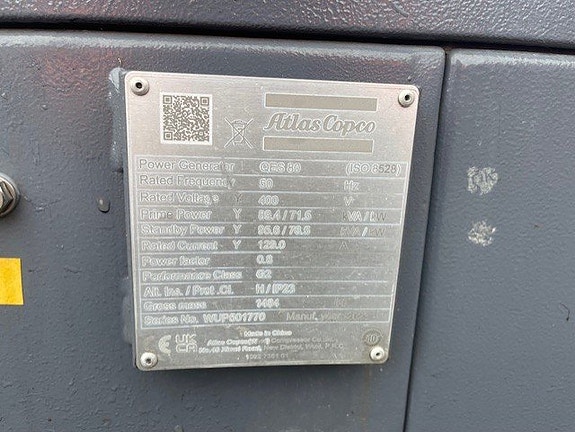 ATLAS COPCO QES80 DIESEL ELVERK 5 of 9