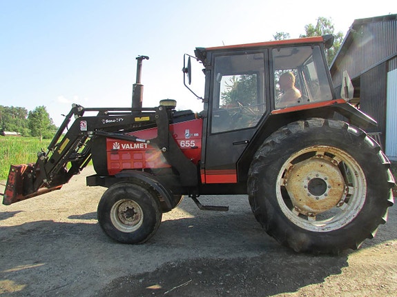 Valmet 655 med lastare