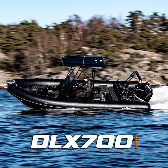 Greatwhite DLX700 med Mercury 200-250hk