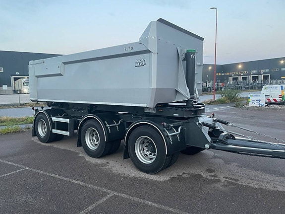 Trio släp originalet 30-ton tipp LAGER