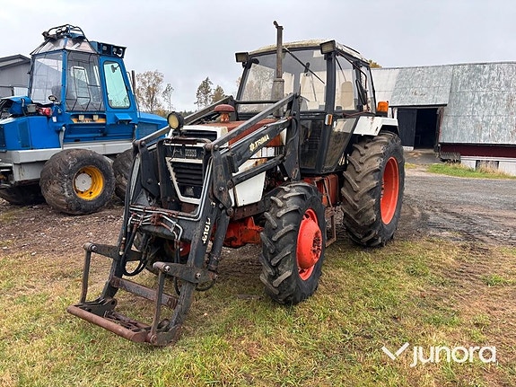 Traktor - Case 1490 4-WD med lastare