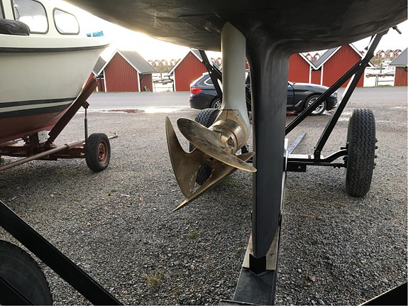 Båtvagn för segelbåt 2 of 7