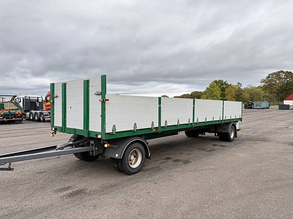 Närko släp Flakvagn 2 axlad