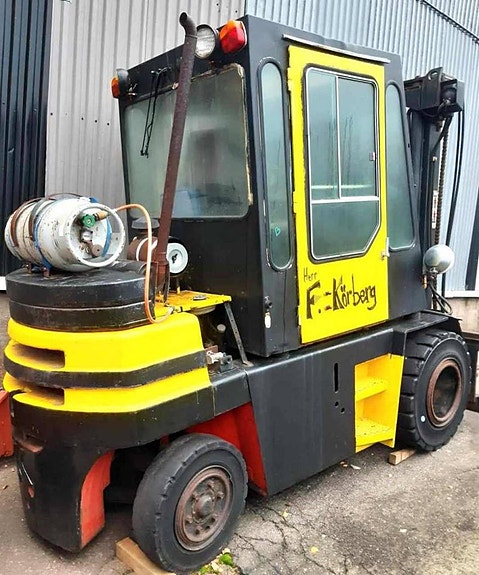 Begagnad gasdriven truck - till salu