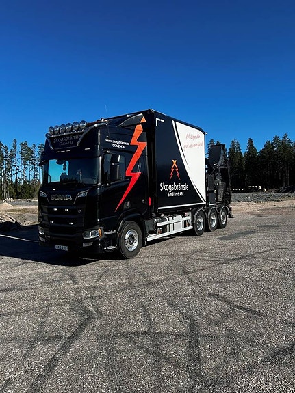 Huggbil Scania R770 m. Bruks 806.2