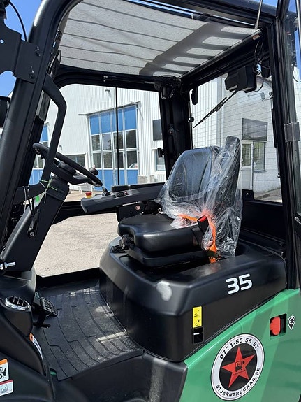 EP 3.5 ton gaffeltruck, NY, Litium batteri omgående leverans 4 of 5
