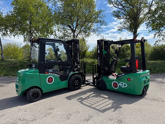 EP 3.5 ton eltruck, NY, Litium batteri, omgående leverans 10 of 10