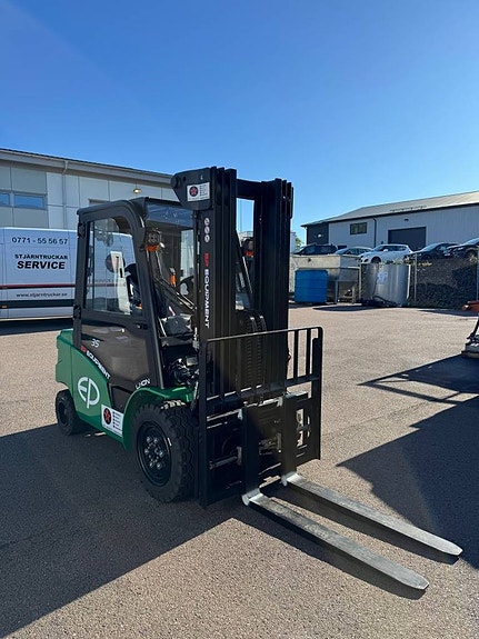 NY 3.5 ton elmotvikstruck Li-Ion batteri, containergående