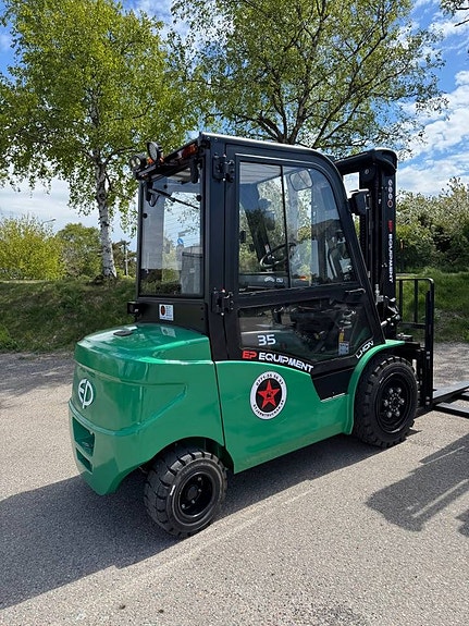 EP 3.5 ton gaffeltruck, NY, Litium batteri omgående leverans 2 of 5