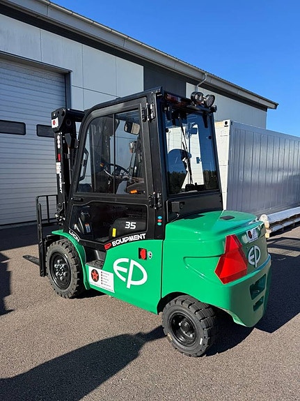 NY 3.5 ton elmotvikstruck Li-Ion batteri, containergående