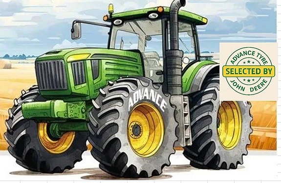 Däck/hjulpaket Advance AR2000 IF600/70R30 & IF710/70R42