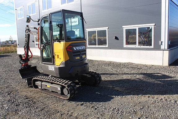 Ny Minigrävare Volvo ECR25D, ECR 25,  Rototilt med grip 3 of 12