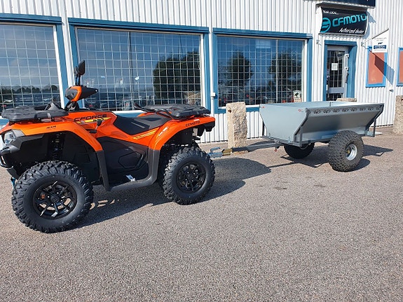 CFMOTO 520 Traktorreggad med vagn