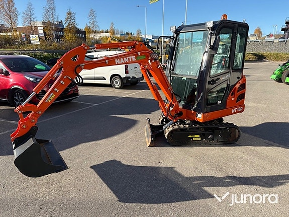 Minigrävare - Nante NT-18D, 1.8 ton, med hytt 7 of 22