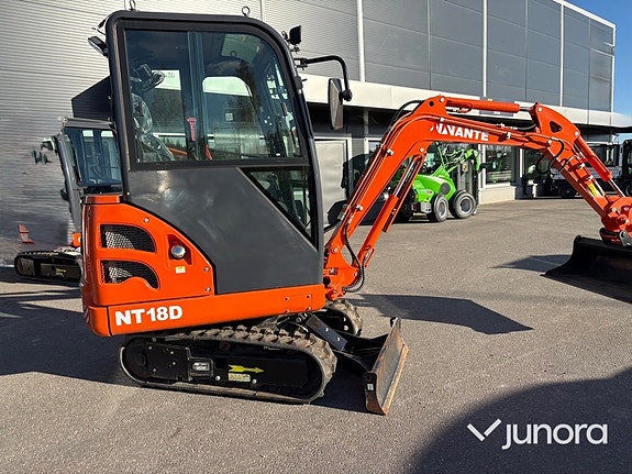 Minigrävare - Nante NT-18D, 1.8 ton, med hytt 2 of 5