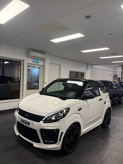 Mopedbil Ligier JS50 SPORT 2020 (S&V hjul) TOPP SKICK