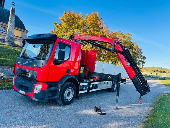 Volvo FE320 4x2 Brädgårdsbil Kranbil Euro6 11.000 mil