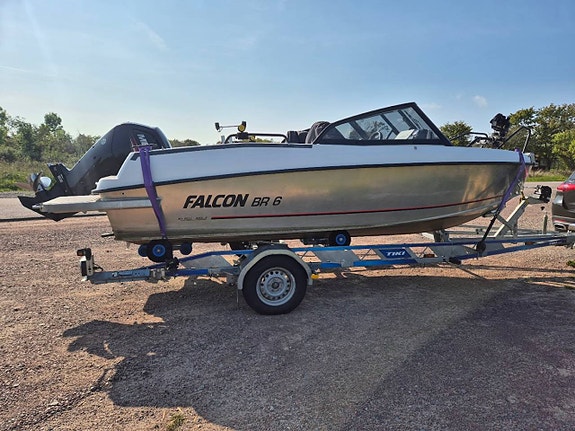 Falcon BR6 115hkMercury 2019 / trailer /fiskeutr/ 2117kr/mån