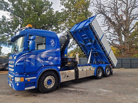 SCANIA G440 6X2 TIPP/KRAN