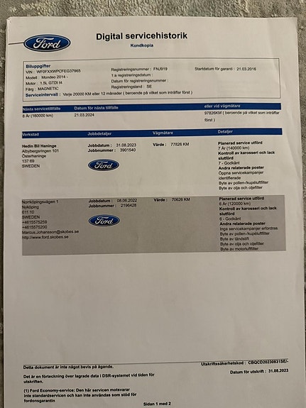 Ford Mondeo 14 of 17