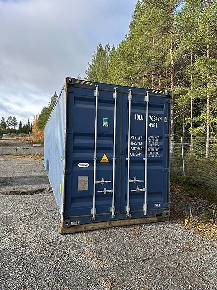 CCAB Sjöfartscontainer 40fot 40fots container HC 2 of 5