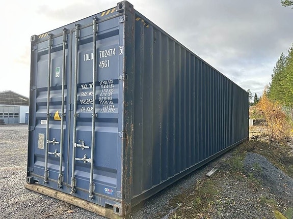 CCAB Sjöfartscontainer 40fot 40fots container HC 3 of 5
