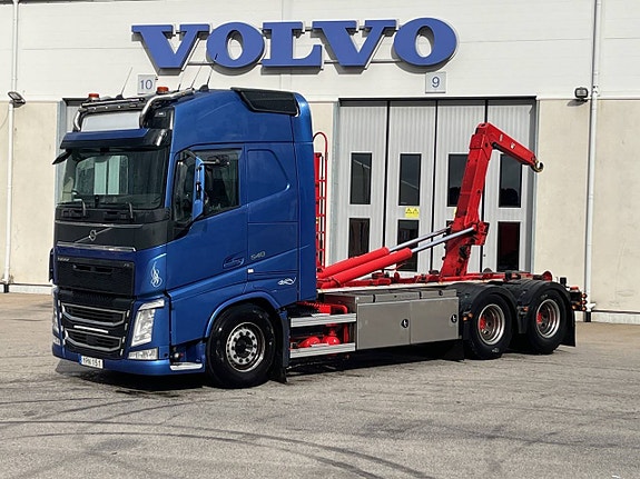 Volvo FH 540hk med Hiab lastväxlare