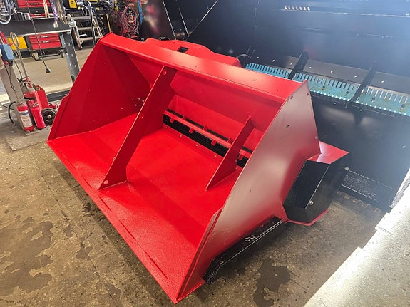 Sandspridarskopa Tokvam 1m3