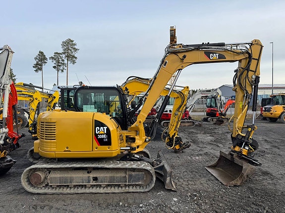 Midigrävare 8,5ton Cat 308 525.000:-