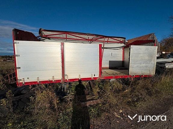 Aluminiumflak - Med hydrauliskt tak