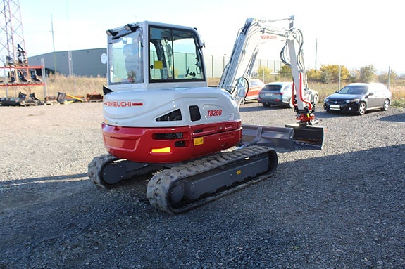Demokörd Takeuchi TB260, TB 260, Rototilt med grip 4 of 12