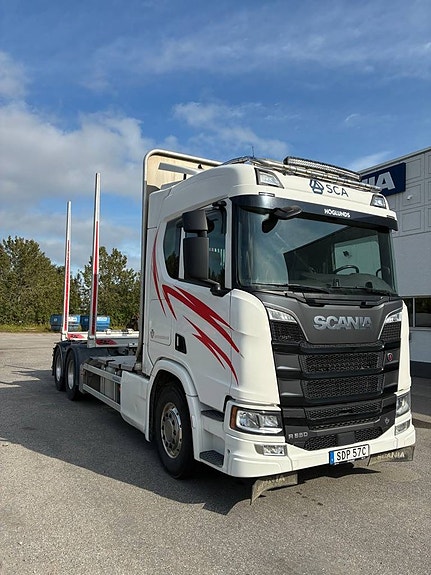 Scania R650B6x4NB Timmerbil 3 of 5