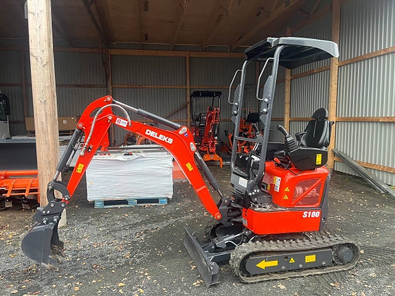 Minigrävare Deleks S100 m Kubota