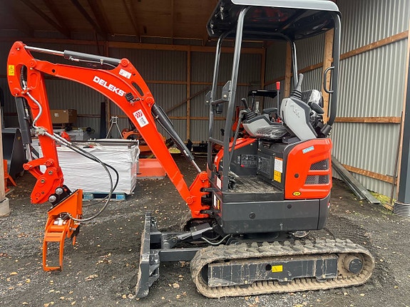 Minigrävare Deleks-S180 m Kubota