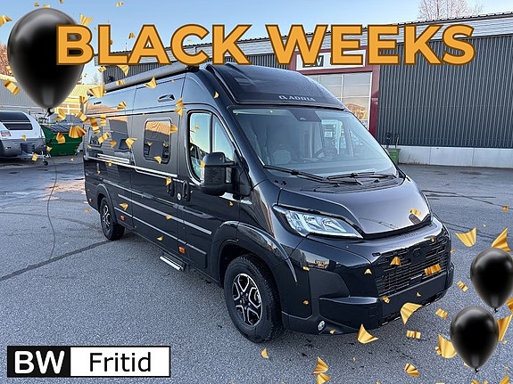 Adria Twin Supreme 640 SGX Black Weeks-Solcell&Litium ingår!