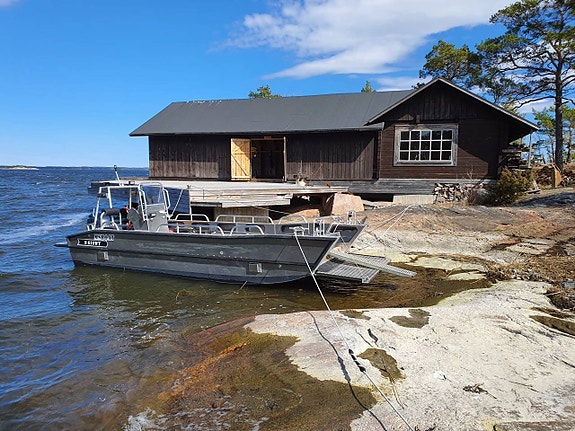 Arbetsbåt/ Aluminiumbåt S610WT