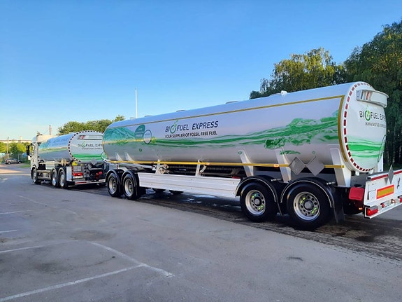 Scania G500 tankbil med slap