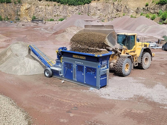 Resta KK31, konkross på lastväxlare