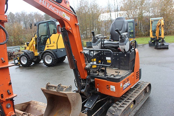 Beg. Hitachi minigrävare 19U