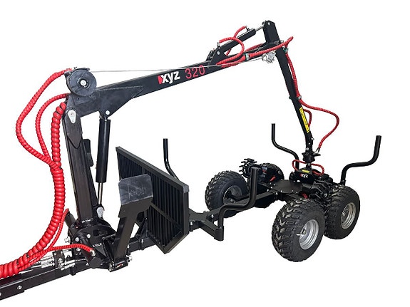 XYZ Hydraulisk KRANVAGN 320 med drift