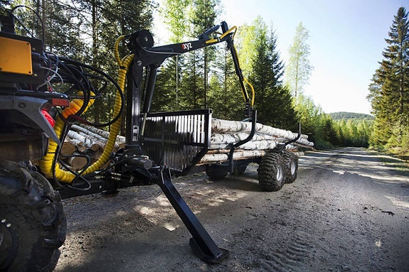 XYZ Hydraulisk KRANVAGN 320 med drift 3 of 5