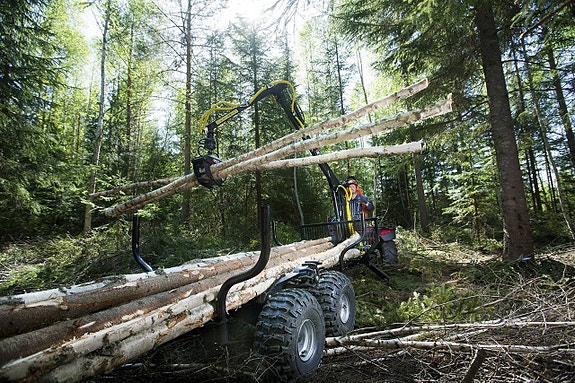 XYZ Hydraulisk KRANVAGN 320 med drift 2 of 5