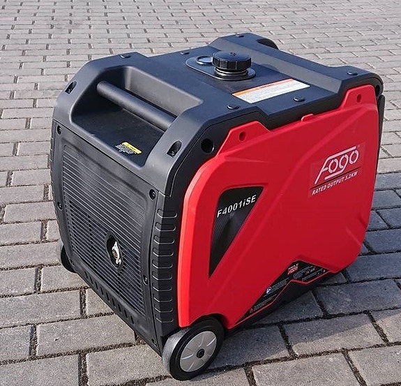 Elverk 3,2 kW, elstart, 230 V, 28 kg