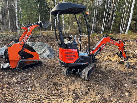 Minilastare TW480T inkl. skopa (Skid Steer) 12 of 12