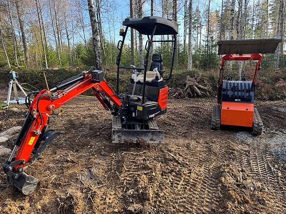 Minilastare TW480T inkl. skopa (Skid Steer) 11 of 12