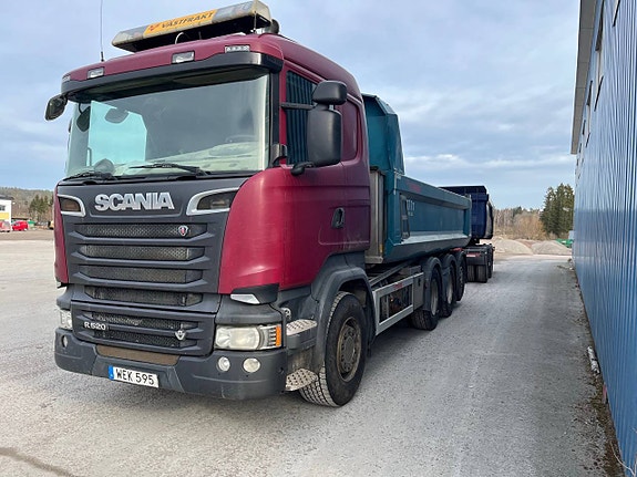 Tippbil Scania R520 8x4*4
