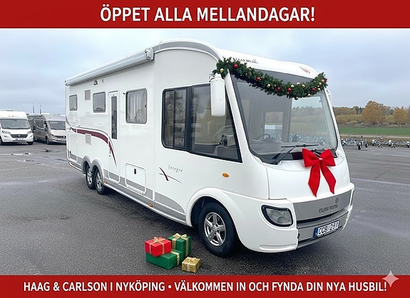 Eura Mobil Integra 840 EB-3, EP stödb, Alde, AC, Drag, skinn