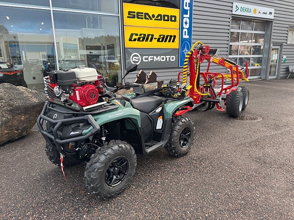 Can-Am Outlander Pro HD 7 Xu T inkl Kranman T1750 " Demo "