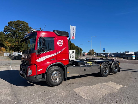 Volvo FMX 500 6x4 Lastväxlare Lyftbar Tandem axel